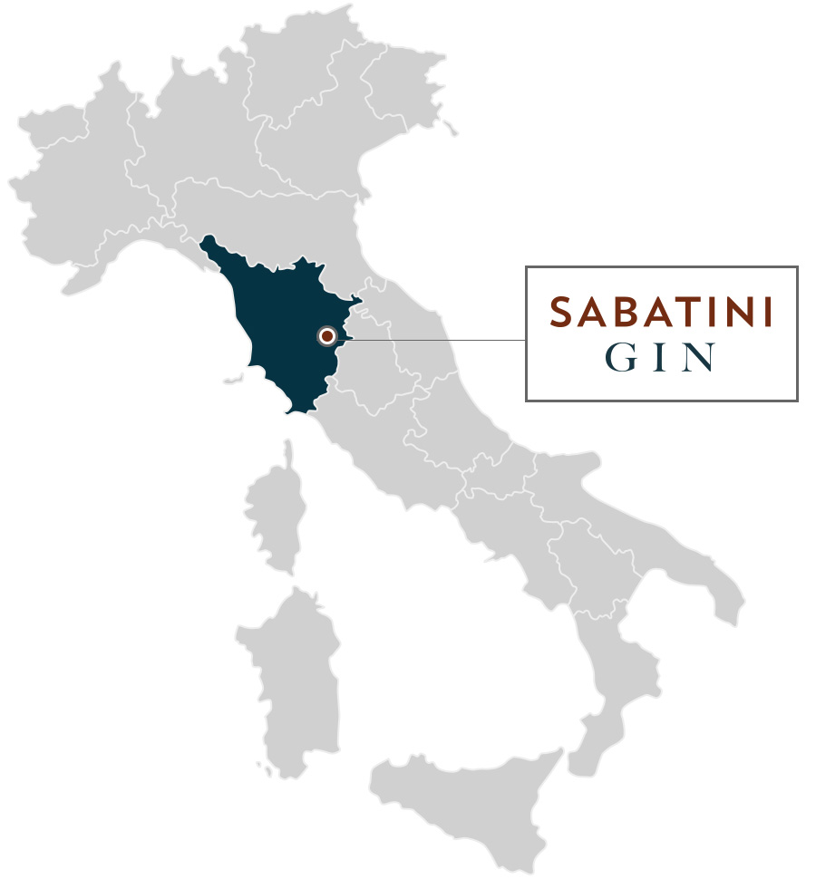 Sabatini Gin Tuscany italy