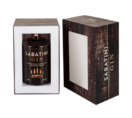 sabatini gin barrel cofanetto regalo